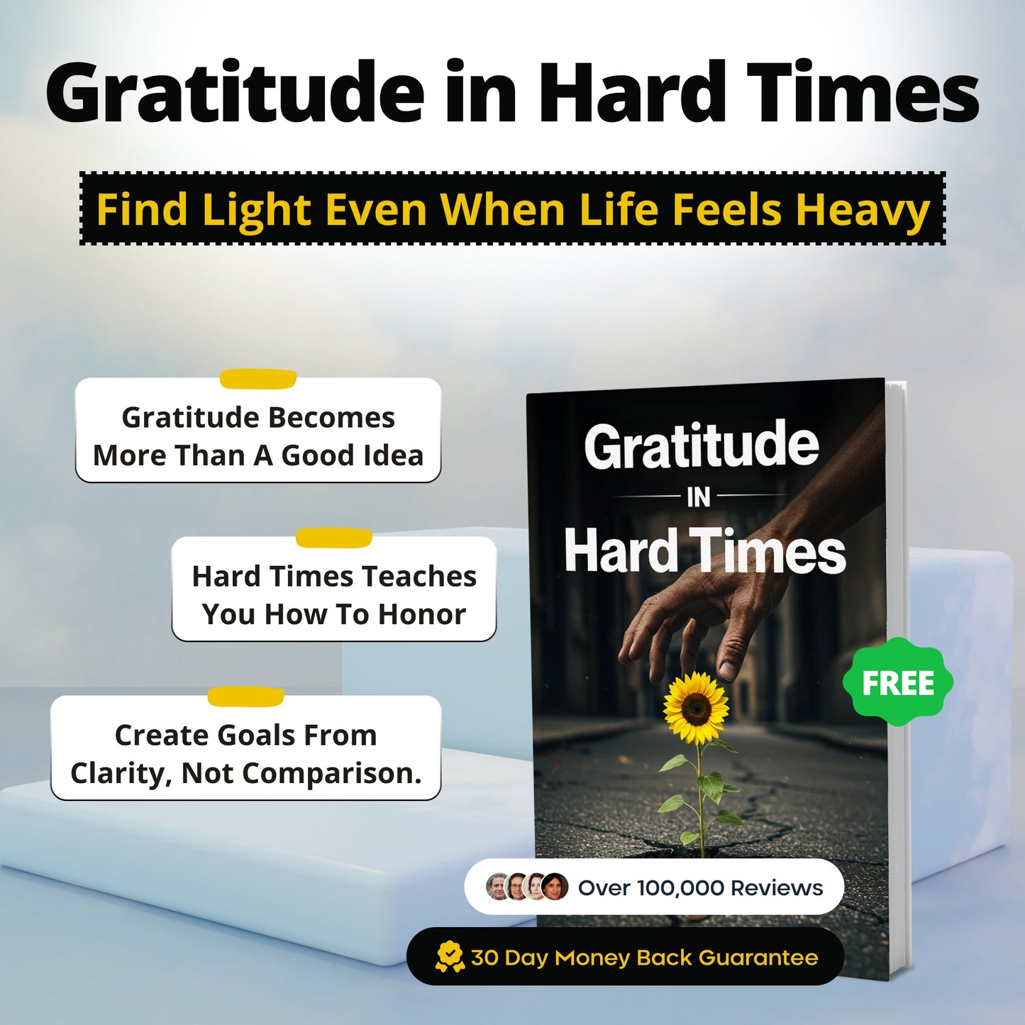 Gratitude & Goal Setting (50% OFF + 3 FREE)
