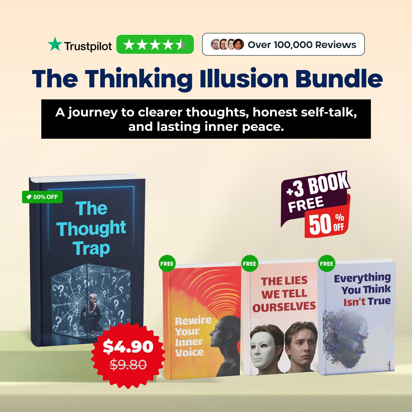 The Thought Trap (50% OFF + 3 FREE)