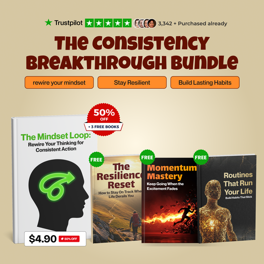 The Mindset Loop: Rewire Your Thinking (50% OFF + 3 FREE)