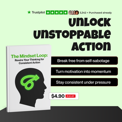 The Mindset Loop: Rewire Your Thinking (50% OFF + 3 FREE)