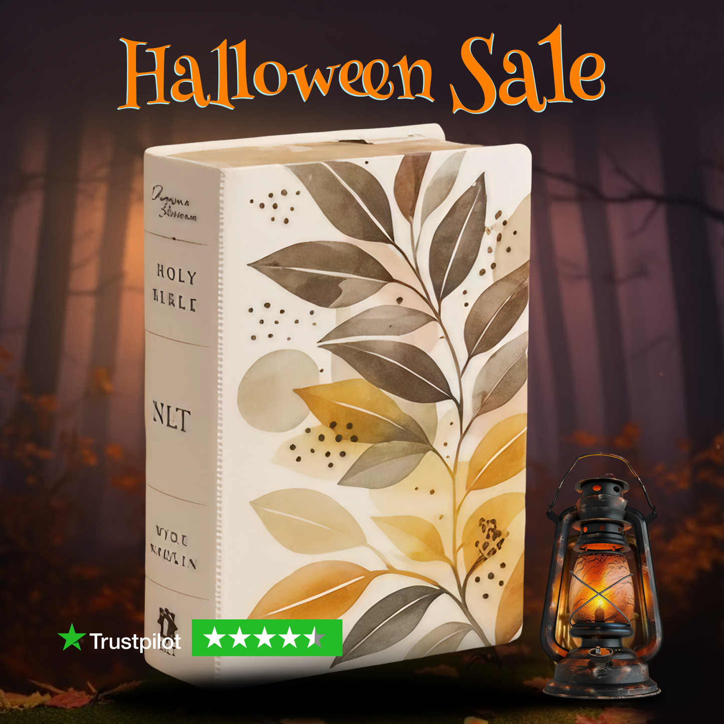 NLT Wide Margin Bible (50% OFF)