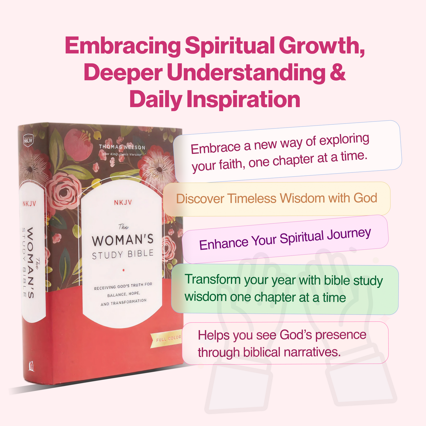 NKJV, The Woman's Study Bible (65% OFF)